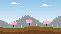 Minecraft Cherry Grove biome