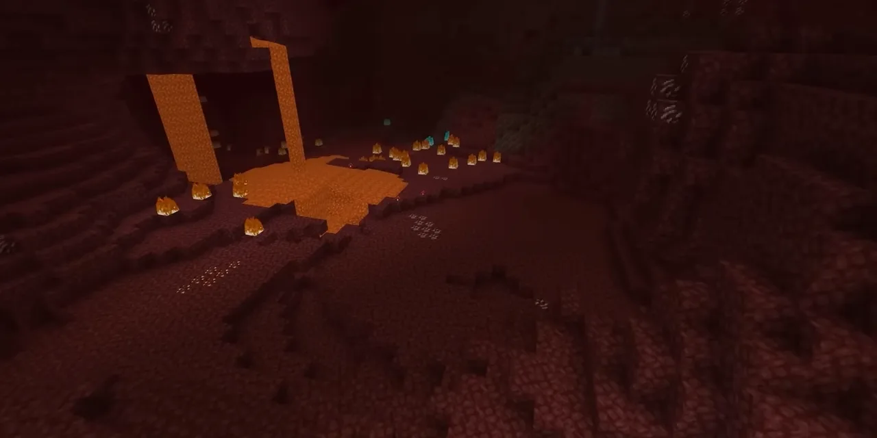 Minecraft Nether Wastes biome